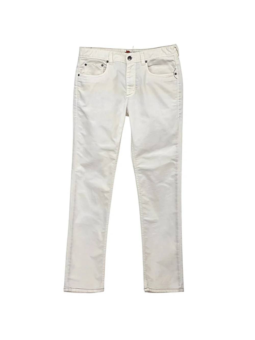 Tommy Bahama Baja Coast Jeans Mens 34x34 White CoolMax Vintage Fit Performance